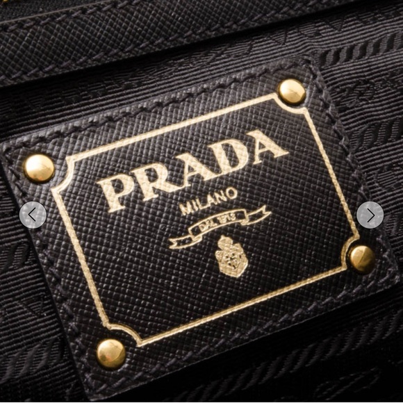 Authentic Prada Black Sequin Tote with Gold Hardware - Picture 9 of 17